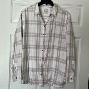 NWOT JACHS Girlfriend Button Up Shirt